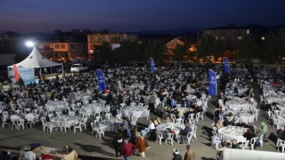 Bursa’da iftar sofrası İznik’te kuruldu