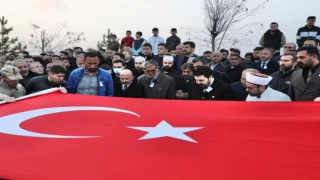 Bursa’da şehit olan memur Ağrı’da son yolculuğuna uğurlandı