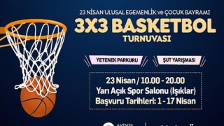 Büyükşehir 23 Nisan Basketbol Turnuvası düzenliyor