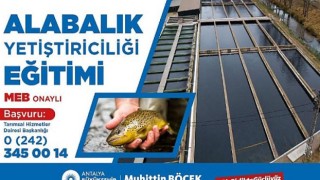 Büyükşehir’den Alabalık Yetiştiriciliği Eğitimi