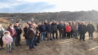 Edirne Keşan Belkoop Taş Ocağı’nda patlatılan dinamit vatandaşları tedirgin etti