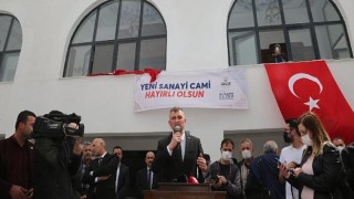 Gölcük Yeni Sanayi Camii Kılınan İlk Cuma Namazı İle İbadete Açıldı