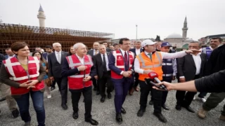 İmamoğlu ve İBB bürokratlarından bilgi aldı: Kılıçdaroğlu’ndan Süleymaniye ve Yerebatan ziyareti