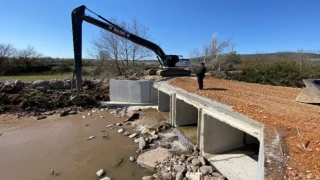 Manisa Sarma’da yol geçişleri güvenli