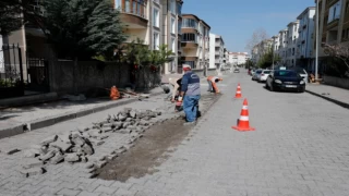 Nevşehir’de bozulan yollara bakım çalışması