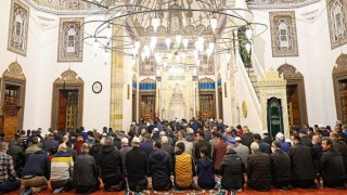 Restorasyonu tamamlanan Kurşunlu Cami’de ilk Teravih Namazı kılındı