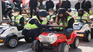 Samsun’da Jandarma’dan 4-12 yaşa trafik eğitimi