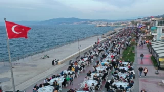 Bursa Büyükşehir’in son iftarı Mudanya’da