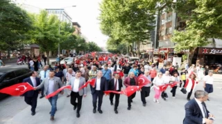 Bursa İnegöl’de 19 Mayıs ’Gençlik Yürüyüşü’ ile başladı