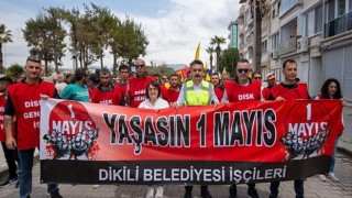 Dikili’de 1 Mayıs Coşkusu