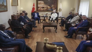 Diyanet İşleri Başkanı, Cibutili mevkidaşını ağırladı