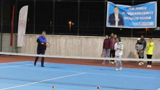 Kınık’ta Tenis Turnuvası Gerçekleştirildi