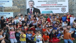 Kocaeli Derince Cımbızdere Mesire Alanı gösteri maçıyla hizmete girdi