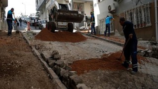 Konak’ın sokaklarında yoğun çalışma