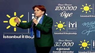 Meral Akşener: İstanbul’da da Türkiye’de de birinci olacağız