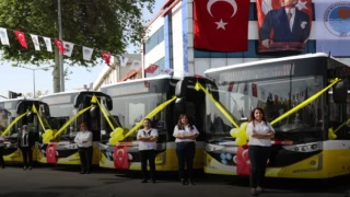 Mersin’e 67 Atak otobüs teslim edildi