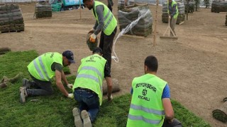 Şehir hastanesi yolunda çevre düzenlemesi hızlandı