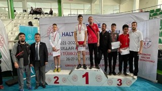 Sporcumuz Yıldızlar Halter Şampiyonasında Türkiye 2.’si Oldu