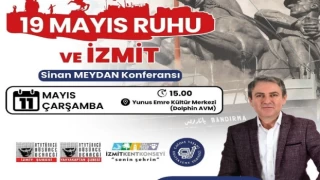 Tarihçi Sinan Meydan 19 Mayıs ruhu ve İzmit’i anlatacak