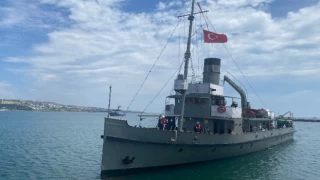 TCG Nusret’in Marmara’daki son durağı Tekirdağ oldu