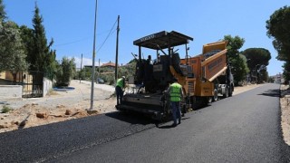 Yatağan’da birinci etapta sıcak asfaltlama yapılıyor