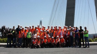 Yavuz Sultan Selim Köprüsü Münih Teknik Üniversitesi öğrencilerini ağırladı