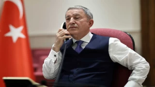 Hulusi Akar Rus mevkidaşıyla görüştü