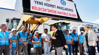 Bilecik’te yeni araçlar iş başı yaptı