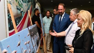 Çiğli’de “Flamingo Adası” Konulu Fotoğraf Sergisi Açıldı