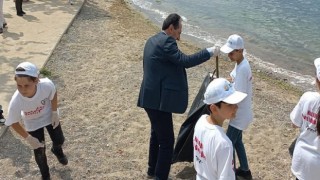 Gölcük’te Çevreci Çocuklar Büyüklerine Örnek Oldular