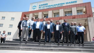 Kayseri dinamiklerinden KASKİ ziyareti