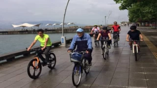 Kocaeli İzmit’te pedala kuvvet