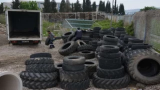 Manisa’da 6,5 ton lastik geri dönüşüme kazandırıldı