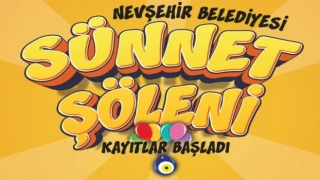 Nevşehir’de sünnet şöleni heyecanı