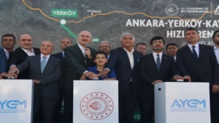 Ankara Kayseri Hızlı Tren Hattı start verdi