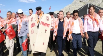 Başkan Böcek Günnercik Yayla Şenliği’ne katıldı