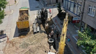 Dilovası İstiklal Caddesi’nde hummalı altyapı çalışması