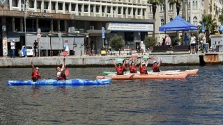 İzmir Körfez Festivali’nin ikinci gününde renkli görüntüler