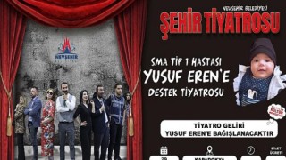 Şehir Tiyatrosu Oyuncuları SMA Hastası Yusuf Eren İçin Sahne Alacak