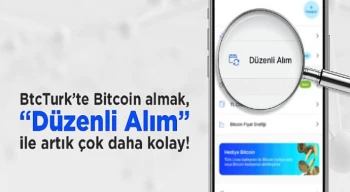 BtcTurk’te ‘Düzenli Alım’ Başlıyor