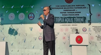 Cumhurbaşkanı Erdoğan: Kocaeli destan üstüne destan yazıyor