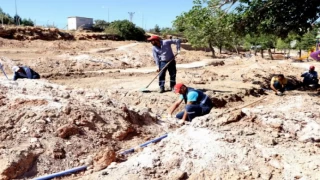 Diyarbakır Kocaköy’de Millet Bahçesi’nde çalışmalar sürüyor