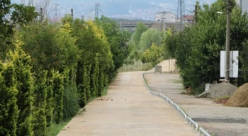 Kartepe yürüyüş ve bisiklet yolunda peyzaj çalışmasına başlanacak