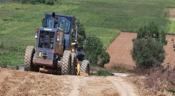 Kırsalda tarla ve bahçelere kolay ulaşım