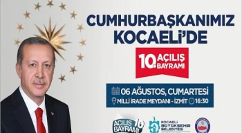 Kocaeli Belediye Başkanı Büyükakın’dan 10. Açılış Bayramı’na Davet