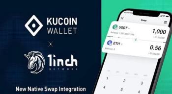 KuCoin Wallets, Yerel Takas İşlevini Devreye Almak için 1inch ile İş Birliği Yaptı