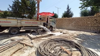 Mardin Yeşilli’de yeni su kuyusu açıldı