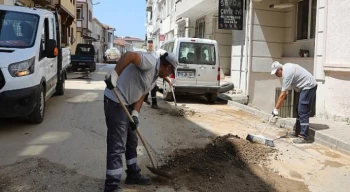 Mudanya’da Sel Sonrası Onarım ve Temizlik Çalışması Devam Ediyor