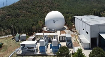 Muğla Büyükşehir, Gaz Balonu kullanarak çöp gazın atmosfere salınımını önlüyor