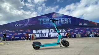 TEKNOFEST’in ulaşım aracı ’BinBin’ oldu